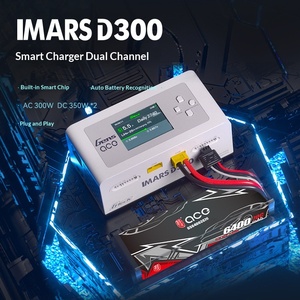 Gens Ace D300 Dual Channel Smart Balance Charger 300W 15A 1-6S For RC FPV <b>Drone</b> Lipo Battery - Product Image 3