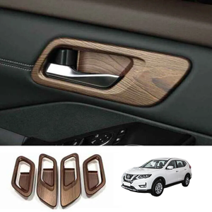 Decoración de cuenco de puerta <span class=keywords><strong>interior</strong></span> ABS de fibra de carbono para coche para <span class=keywords><strong>Nissan</strong></span> <span class=keywords><strong>Qashqai</strong></span> <span class=keywords><strong>2023</strong></span> embellecedor <span class=keywords><strong>Interior</strong></span> - Product Image 2