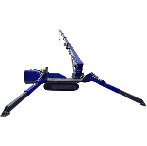 رافعة صغيرة مجنزرة <span class=keywords><strong>1</strong></span> طن 3 طن 5 طن 8 طن 10 طن رافعة متحركة رافعة تلسكوبية رافعة عنكبوتية للبيع - Product Image 3