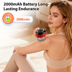 Alat Terapi Gua Sha dengan Remote Control, Vacuum Suction Cups, Set Pijat Elektrik untuk Mengikis Tubuh dan Pijat Bekam dengan Panas - Product Image 5