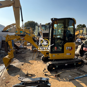 Mini-excavatrice sur chenilles CAT302 d'occasion de 2 tonnes, moteur à haut rendement, pompe à engrenages, machines de construction, modèle 2022 - Product Image 2