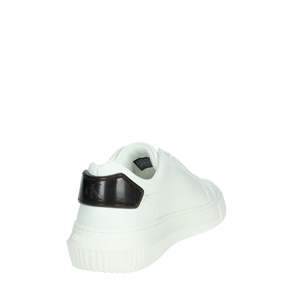Calvin Klein Jeans Donna Sneakers Bianco Nero Zapatos Estilo Deportivo - Product Image 3