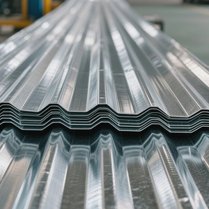 프리미엄 ASTM 표준 골판지 갈바륨 강판 아연 도금 골판지 강철 구조물 건축용 - Product Image 1