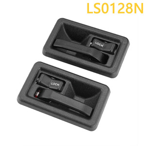มือจับประตูด้านในรถจี๊ปแรงเลอร์ รุ่น LS0128N สีดำ พลาสติกผสมโลหะ ปี 1984-2004 - Product Image 5