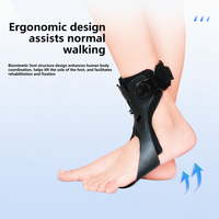 Orthèse médicale pour pied tombant, attelle de cheville réglable, correcteur de pied tombant à tension réglable, rééducation post-AVC, physiothérapie JIAYAO