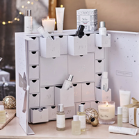 Couronne gagner chien vide calendrier de l'avent de Noël pr boîte pour chocolat cosmétique cadeau emballage souvenir bébé 12 24 jours boîtes en papier