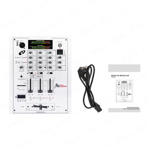 Clavax MX300 USB profesyonel 3 kanallı dijital ses DJ mikseri BPM sayacı ve VCA kontrolü ile Bar partisi için DJ mikseri konsol - Product Image 6