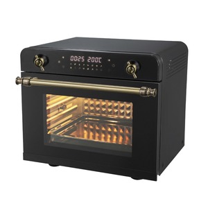 Horno de Vapor y Freidora de Aire Guangrong 537x510x503mm Eléctrico de Acero Inoxidable con Revestimiento Cerámico Negro Blanco - Product Image 4