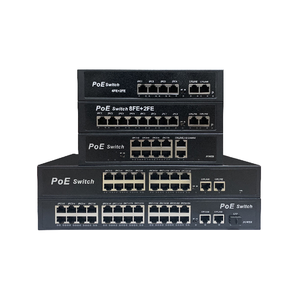 Commutateurs Ethernet Fibre PoE SUNCOMM OEM/ODM 16 Ports 10/100M Gigabit Non Gérés Full-Duplex 48V IEEE802.3af/at 5/8/16/24 Ports - Product Image 1