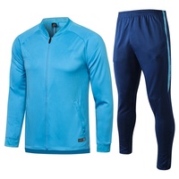Survêtements de football thaïlandais de qualité pour hommes, vestes de football en gros
