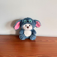 Boneka Beruang Lucu dengan Logo Kustom dan Topi Kelinci Bertelinga Panjang, Grosir OEM Boneka Hewan Lembut Hadiah