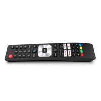 Télécommande universelle RCT 11045 pour Smart TV, 45 touches, avec code fixe, prise en charge IR/BLE/RF, portée de 10 m et commande vocale pour TV