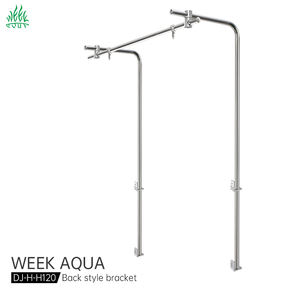 Support de lampe d'aquarium professionnel en acier inoxydable WEEKAQUA <span class=keywords><strong>DJ</strong></span>-H-H120, support d'éclairage pour aquarium de 4 pieds, support d'éclairage pour aquarium de poissons - Product Image 1