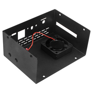 Módulos y <span class=keywords><strong>kits</strong></span> electrónicos Orange Pi 5 Plus con ventilador de refrigeración Antena de tarjeta de red externa protectora Color naranja - Product Image 3