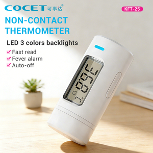 Thermomètre <span class=keywords><strong>laser</strong></span> infrarouge frontal clinique d'équipement domestique sans contact médical portatif pour bébé - Product Image 4