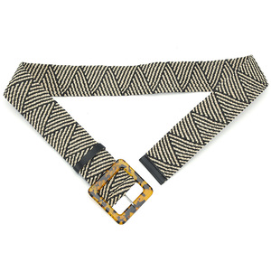 <span class=keywords><strong>Ceinture</strong></span> pour femme RW Leopard Square en résine avec boucle ardillon, <span class=keywords><strong>largeur</strong></span> 5 <span class=keywords><strong>cm</strong></span>, <span class=keywords><strong>ceinture</strong></span> extensible en paille PP, <span class=keywords><strong>ceinture</strong></span> bohème en paille PP tressée élastique pour femme - Product Image 6