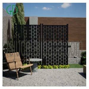 GD Aluminium <strong>DIY</strong> 3 Step Patio Brown Black Grey Privacy Screen <strong>Ideas</strong> Outdoor Planter Retractable <strong>Fence</strong> - Product Image 3