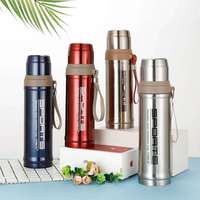 Logotipo personalizable Taza termo de bala de acero inoxidable 750ml PC Vacío Deportes al aire libre Escuela Oficina Regalos de negocios Botella de agua