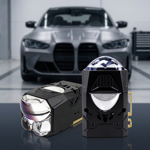 Module de projecteur LED matriciel à trois lentilles M3PRO 1,8 pouce 6000K 30000LM, ajustement universel pour la mise à niveau et la rénovation de voitures et motos - Product Image 1