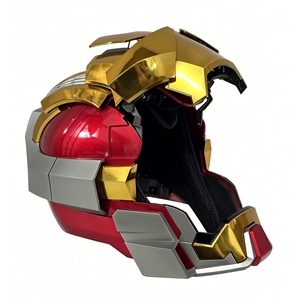 <span class=keywords><strong>Casco</strong></span> de <span class=keywords><strong>Iron</strong></span> <span class=keywords><strong>Man</strong></span> con Control por Voz para Adultos, para Cosplay, Regalos y Colecciones - Product Image 5