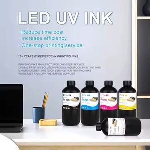 หมึก UV LED แบบแข็งและแบบอ่อน ราคาถูกที่สุด สำหรับเครื่องพิมพ์ Epson I3200 XP600 I1600 TX800 1390 DX4 DX5 DX7 DX10 หมึกพิมพ์ UV สำหรับ Ricoh - Product Image 2