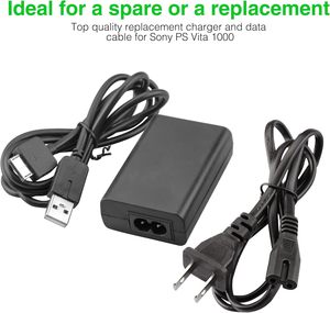Cargador de Pared con Adaptador de CA de 5 V y 1,5 A Compatible con Sony PlayStation Vita 1000, Cargador para PS Vita - Product Image 6