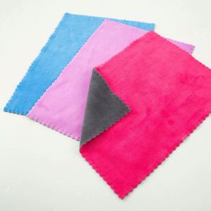 ผ้าไมโครไฟเบอร์กำมะหยี่สำหรับเช็ดแห้ง 2 สี ผ้าขนแกะคอมโพสิตสำหรับล้างรถ - Product Image 1