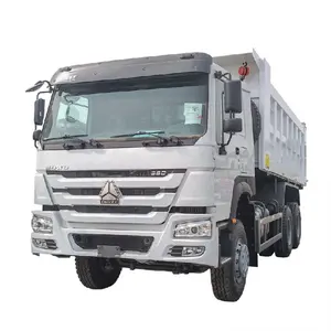 중고 트럭 하우 트럭 371hp 6X4 10 바퀴 20 톤 30 톤 40 톤 덤퍼 트럭 아프리카에서 광산 판매