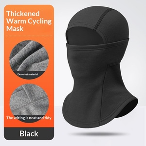 <span class=keywords><strong>Masque</strong></span> coupe-vent pour <span class=keywords><strong>cyclisme</strong></span> en plein air, automne-hiver, épaissi, réglable, couvre-tête chaud, protection du cou intégrée, bonnet <span class=keywords><strong>de</strong></span> ski anti-froid - Product Image 4