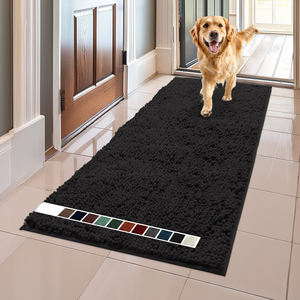 Wasser aufnahme <span class=keywords><strong>Shaggy</strong></span> Rug Latex Rücken Rutsch feste Toiletten boden Bade matten Atmungsaktiv und für Hunde Anwendung - Product Image 2