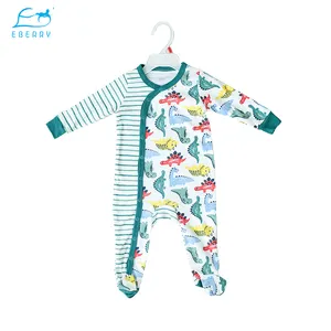 Onesie Bayi Desainer Baru 100% Katun Bayi Onesie Shandong 6 12 Bulan Jumpsuit Bayi Perempuan