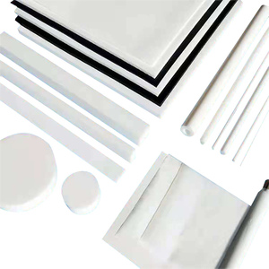 Servizio di Taglio Lastre in Plastica Delrin Personalizzate ad Alte Prestazioni, Piastra Piatta ESD per Tastiera in POM Bianco e Nero HB - Product Image 1