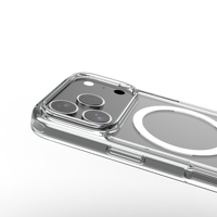 Accessoires de téléphonie mobile en gros : Coque transparente antichoc magnétique pour iPhone 17 et iPhone 17 Pro Max