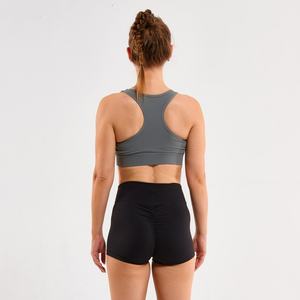 เสื้อชั้นในกีฬาโยคะแบบสปอร์ตบราสำหรับผู้หญิง ออกกำลังกาย ดีไซน์เปิดหลัง น้ำหนักเบา รองรับสูง ผลิตตามสั่งขายส่ง OEM ไซส์ใหญ่ ผลิตจากไนลอน 100% - Product Image 2