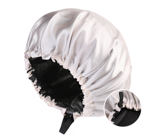 Bonnet en Satin Vente en Gros Réglable Double Face Satin Soyeux Cheveux Wrap Réversible Bonnet De Cheveux - Product Image 6
