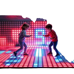 Sol en grille LED pour parcs d'aventure, écoles, parcs de trampolines, maisons de jeux et jardins – Construction publique en métal et plastique, intérieur/extérieur - Product Image 1