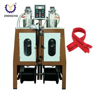 Zhengtai Popular Item Nylon Zipper Belt Making Machine Coil Big Filler Cord Plastic Zipper Forming Making Machine