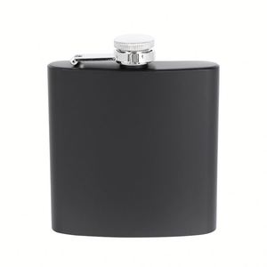 Custom Logo 6oz Male <strong>Alcohol</strong> Whisky Wine Stainless Steel Hip Flask LED Temperature Cover Hot/Cold Retention Business <strong>Gift</strong> - Product Image 2