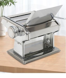 Coupe manuelle en acier inoxydable épaisseur réglable pâte à nouilles fraîches machine à pâtes outils de cuisine multifonctionnelle - Product Image 3