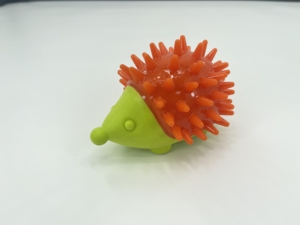 Jouet à mâcher pour <span class=keywords><strong>chien</strong></span> hérisson couineur - Matériau TPR, style dessin animé, écologique - Product Image 3