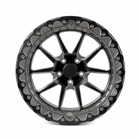 Jantes Beadlock forgées 17x9 17x10 17x11 5x114.3 style GT1R pour Nissan GT-R R35 Mustang Hellcat Supra