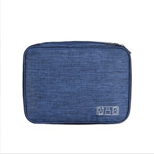 Organisateur de câble électronique portable étui de voyage sac de rangement multifonction résistant à l'eau pour les essentiels de voyage - Product Image 5