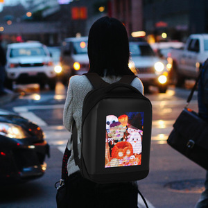 Mochila móvil Led pantalla Tiktok mochila en nombre de mochila de moda de ordenador multifunción impermeable para hombres y mujeres - Product Image 1