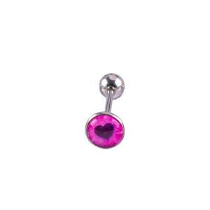 Anillo <span class=keywords><strong>de</strong></span> Lengua <span class=keywords><strong>de</strong></span> Acero Inoxidable con Cristales <span class=keywords><strong>de</strong></span> Resina y Diseño <span class=keywords><strong>de</strong></span> Ojos, Estilo Punk para Mujer - Product Image 5