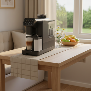 Machine <span class=keywords><strong>à</strong></span> <span class=keywords><strong>café</strong></span> électrique intelligente 19 bars entièrement automatique programmable avec <span class=keywords><strong>moulin</strong></span> intégré réglable et mousseur <span class=keywords><strong>à</strong></span> lait manuel <span class=keywords><strong>à</strong></span> vapeur - Product Image 5