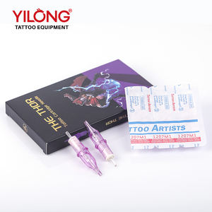 スポット卸売 カートリッジニードル 標準品質 10本入り プロフェッショナル カートリッジ タトゥーニードル パープル 人気のタトゥーセット - Product Image 5