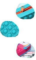 Vente en gros de trousses à crayons en silicone en forme d'animaux mignons SKYWARD, boîte de rangement pour étudiants, 21*8*4cm à bas prix