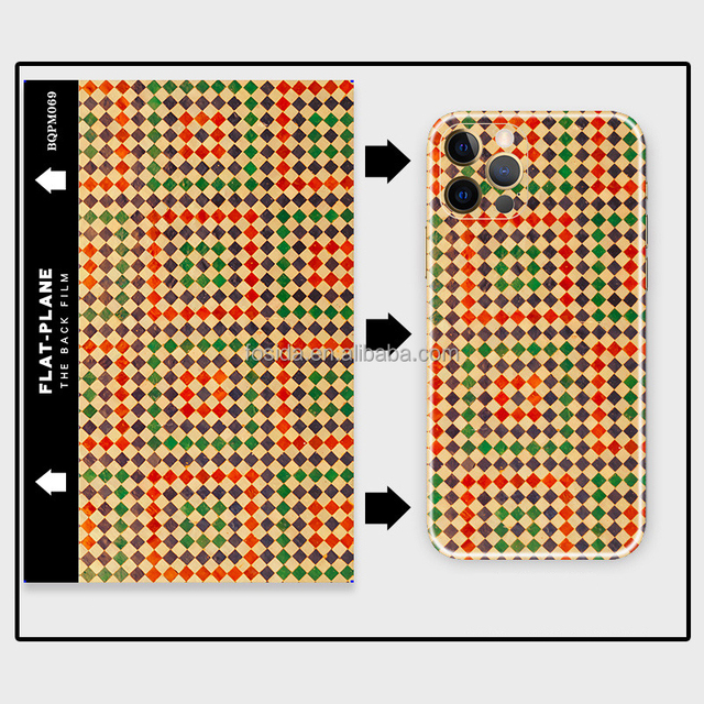 3M Black Camouflage Full Precision Edge Coverage Vinyl Skin Sticker for Google Pixel Phone with 3D Texture Decals