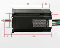 Kit moteur pas à pas Nema 17, 1,8 degré, 42 mm, 2 phases, 4 fils, hybride, pour imprimante 3D, machine de gravure CNC, DC 12V/24V, 0,4-1,2 kW