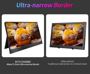 <strong>17</strong>.3 Inch Portable IPS LCD <strong>Monitor</strong> 4K 60Hz 1500:1 Contrast Built-in Speaker for Gaming TV-Box Desktop Type-C HD Portable <strong>Monitor</strong> - Product Image 5